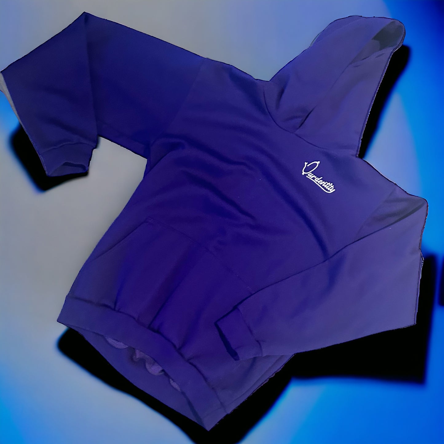 Purple overhead hoodie