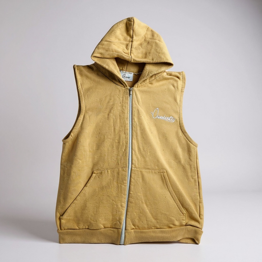 Caramel Sleeveless Hoodie
