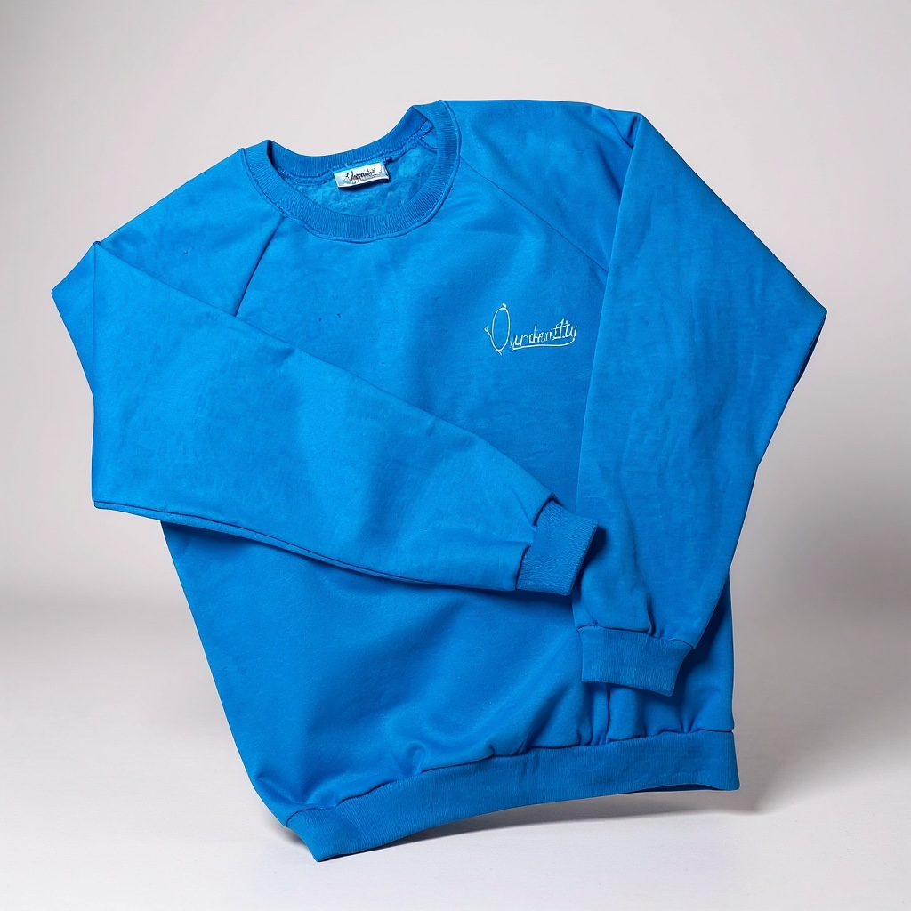 Sky blue Crew Neck Jumper