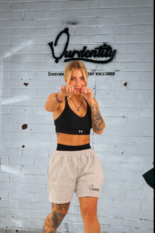 Silver Grey Lounge Shorts