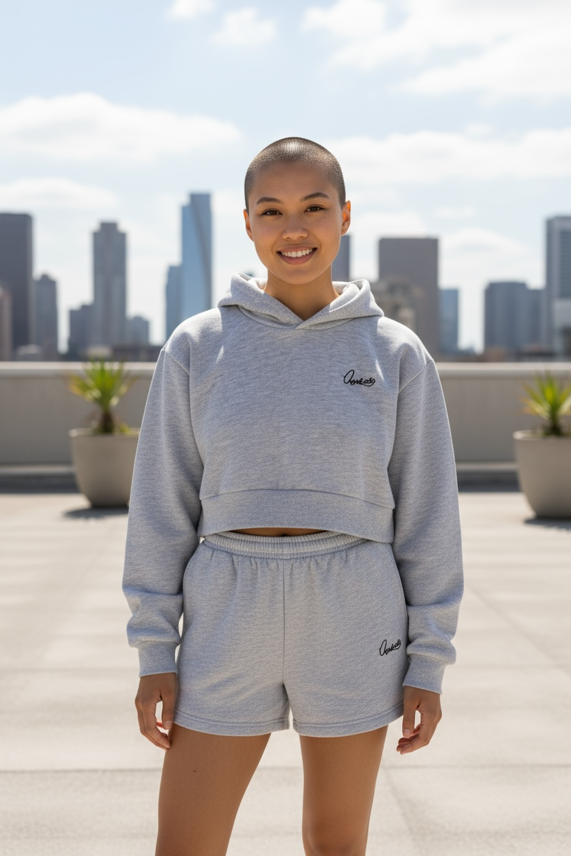 Silver Grey Lounge Shorts