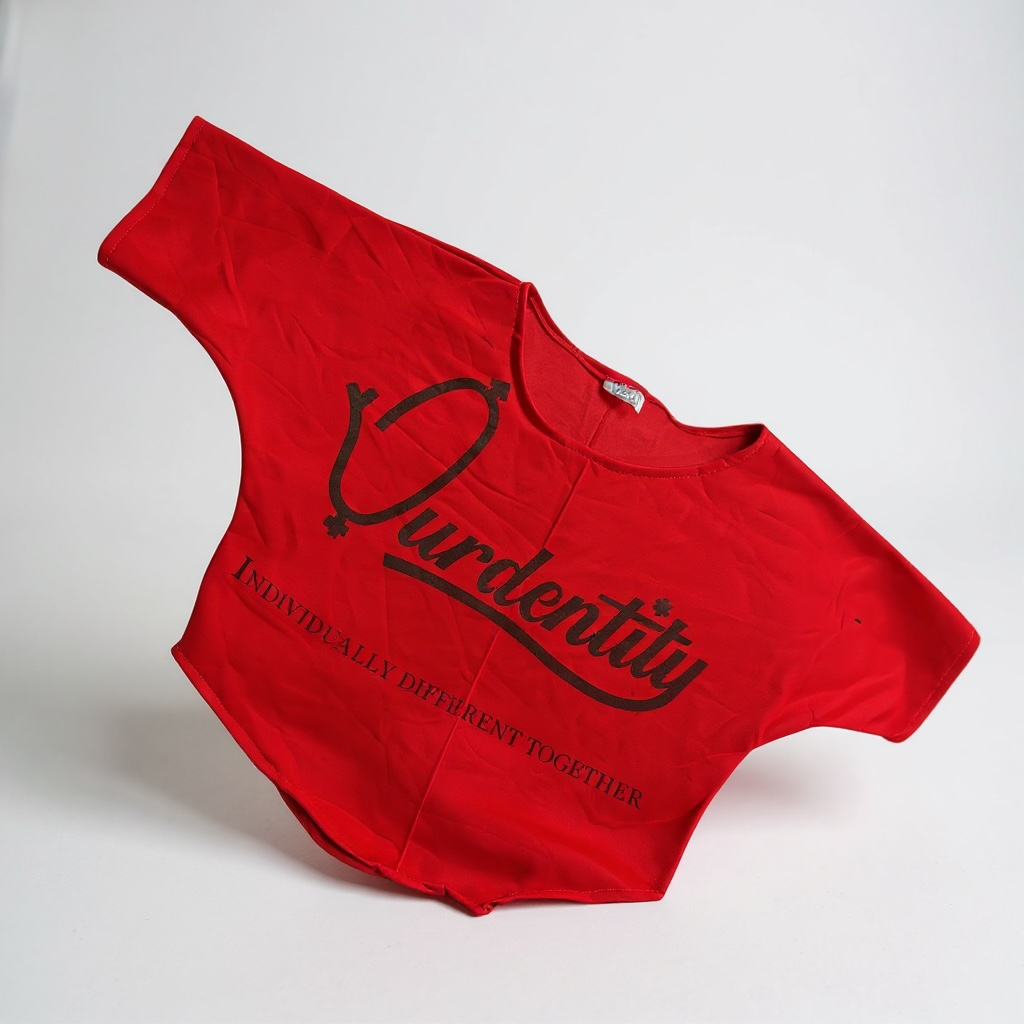 Red Pump Cover Gym Top