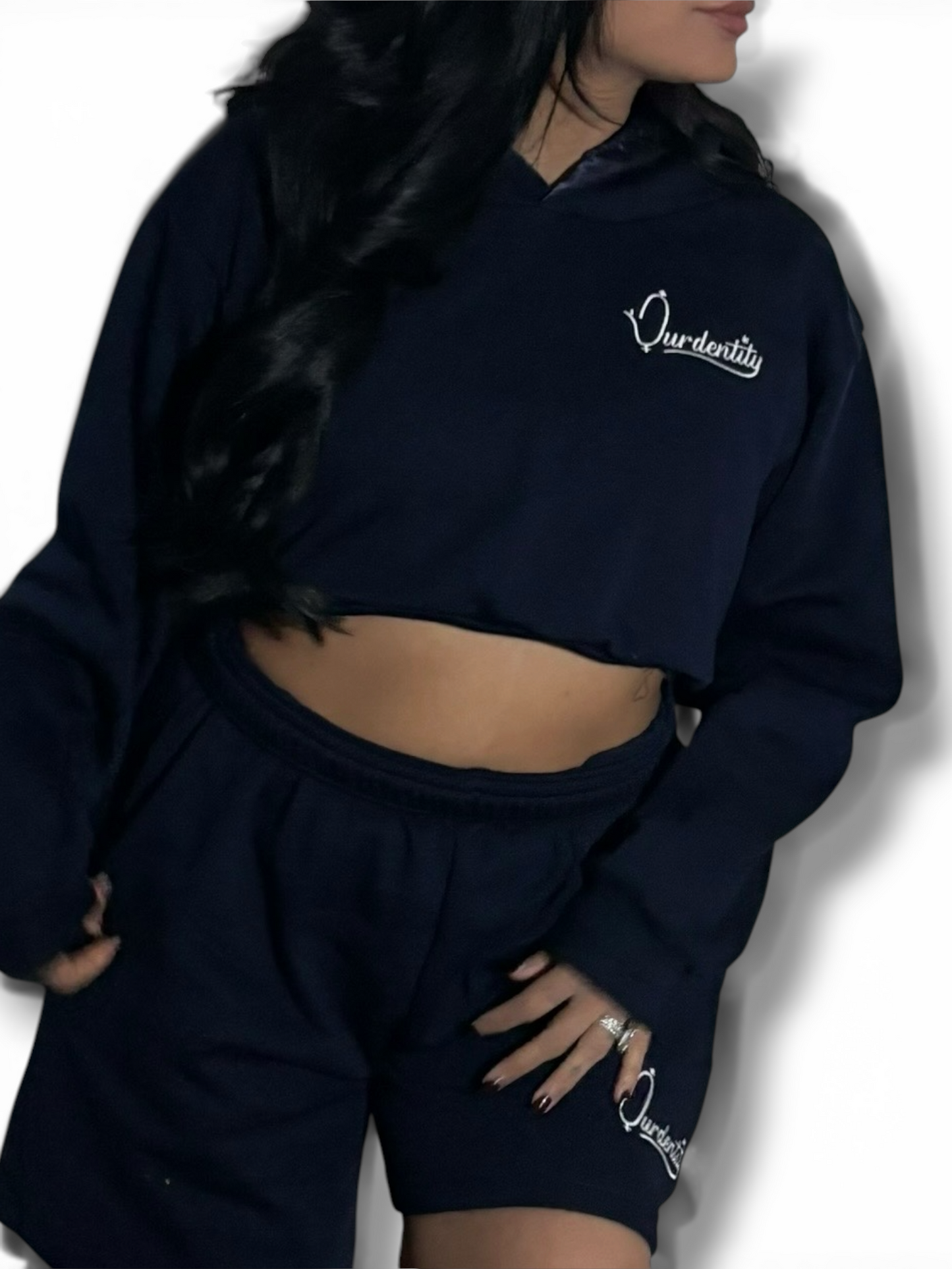 Navy Blue Lounge Shorts
