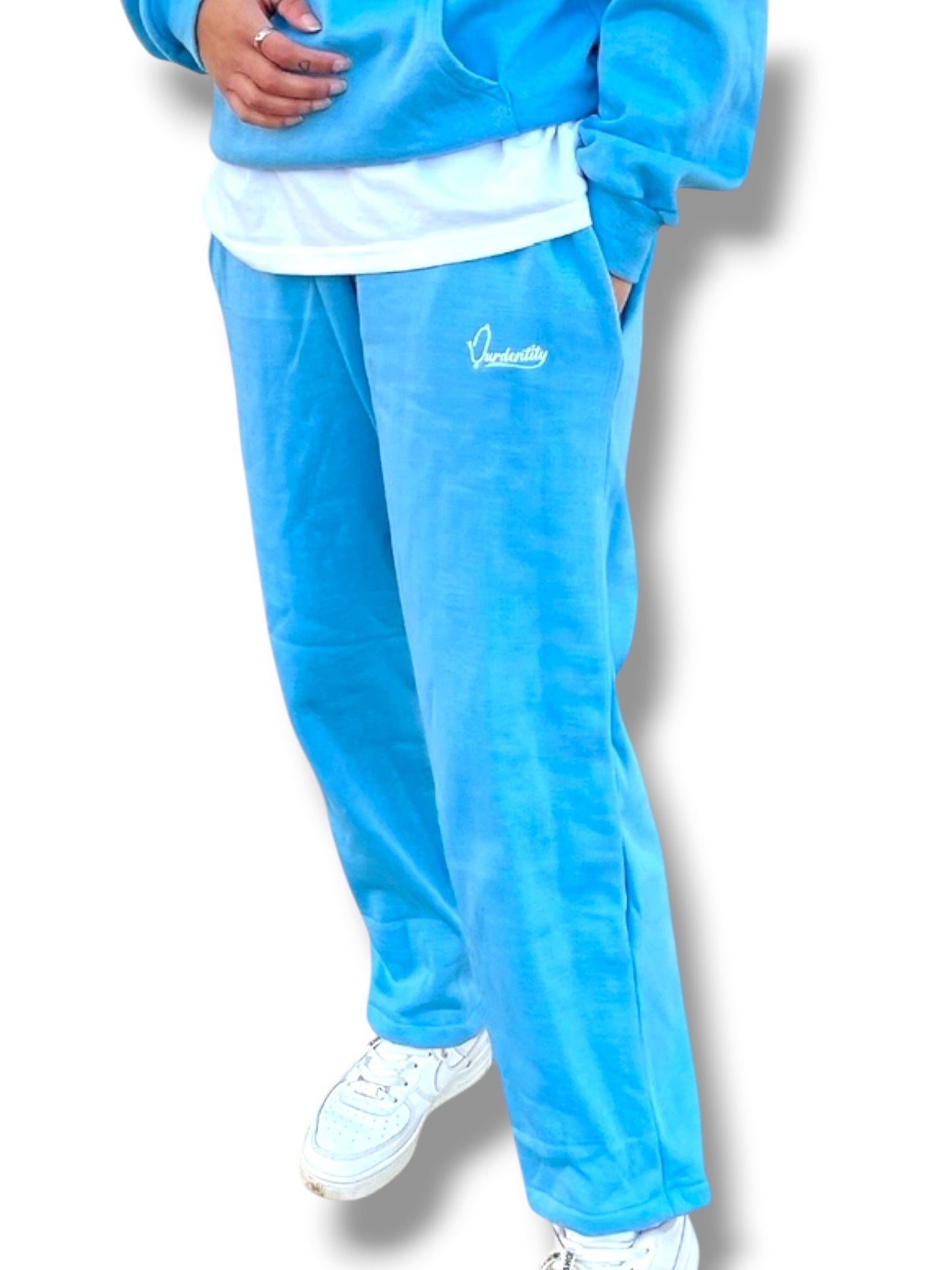 Signature Sky Blue Joggers