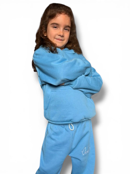 Sky Blue Kids Tracksuit