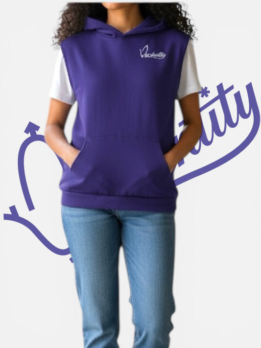 Purple Signature Gym Hoodie