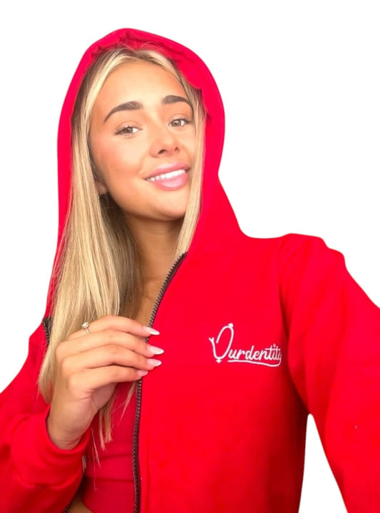 Signature Red Hoodie