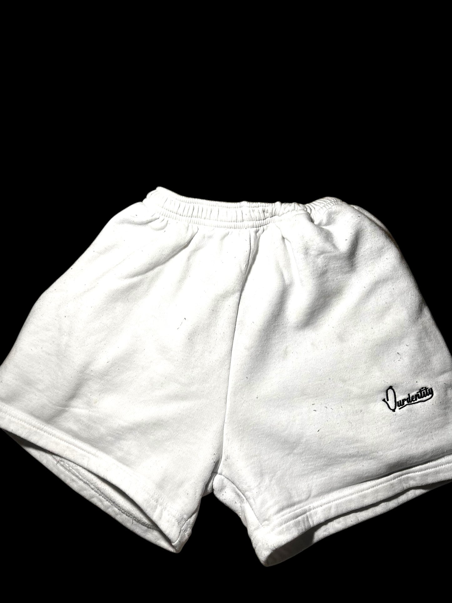 White Tracksuit Shorts