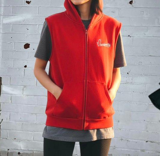 Red Signature Gym Hoodie