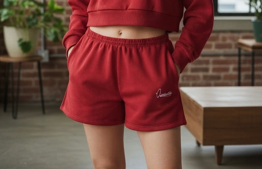 Red Lounge Shorts