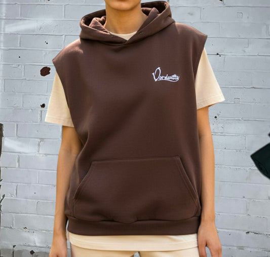 Brown Signature Gym Hoodie