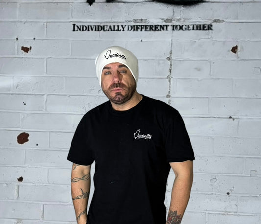 Ourdentity White Beanie Hat