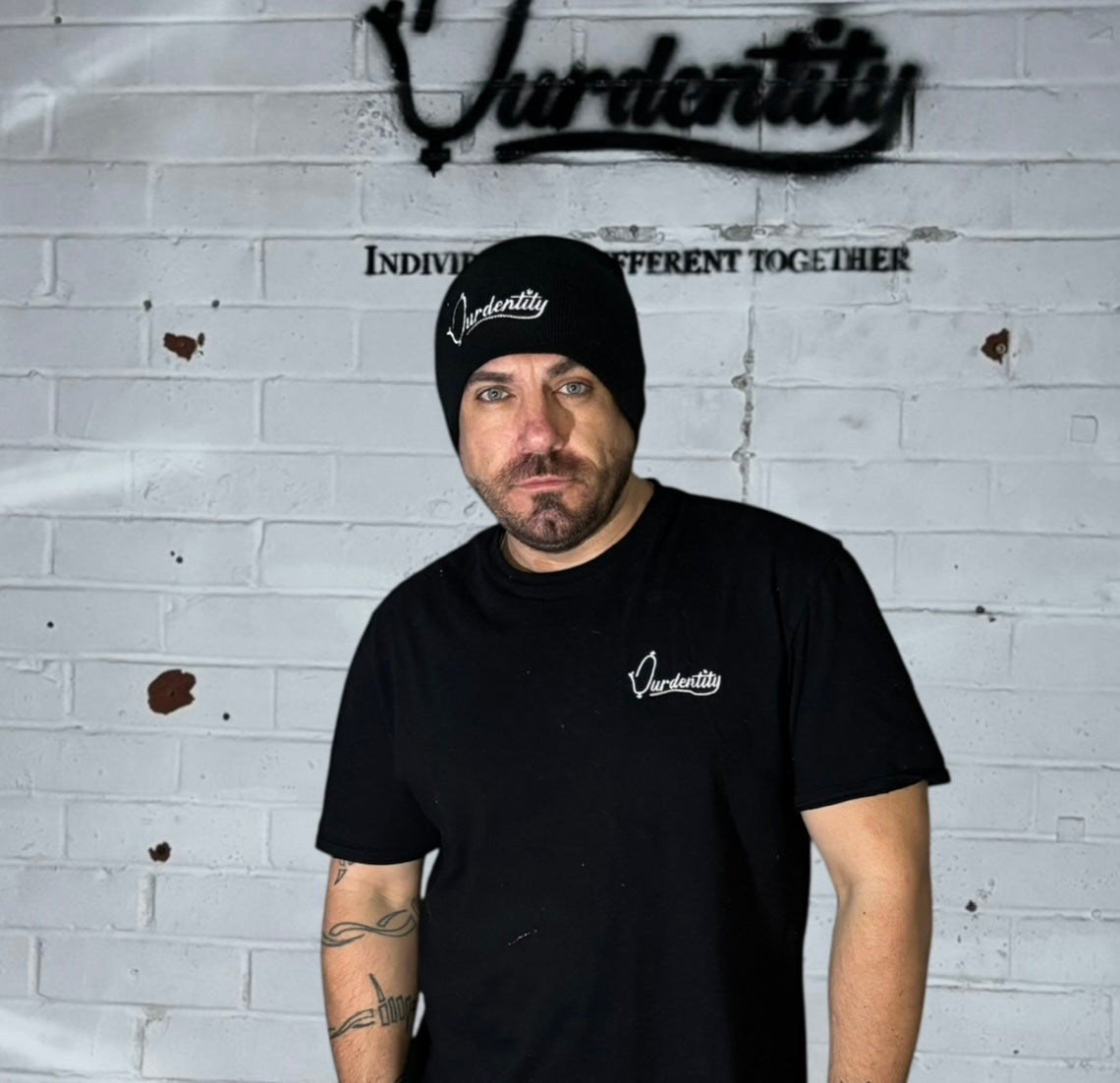 Ourdentity Black Beanie Hat