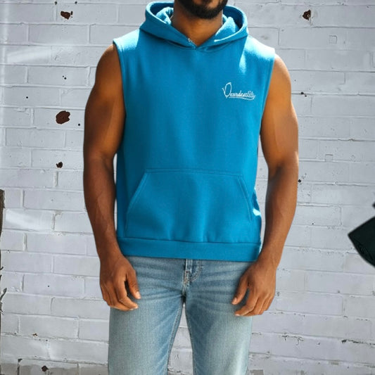 Sky Blue Signature Gym Hoodie