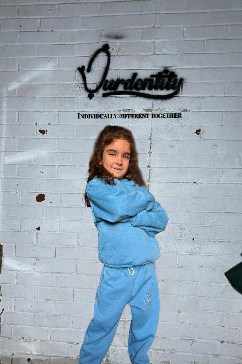 Sky Blue Kids Tracksuit