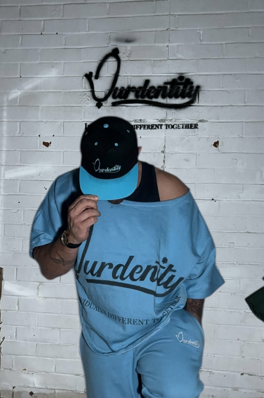 Sky Blue Pump Cover Gym Top