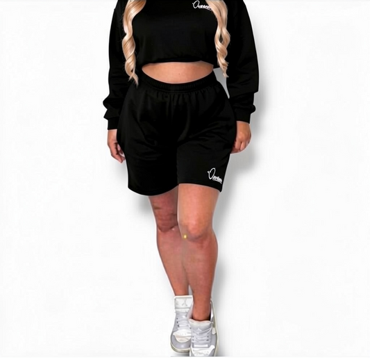 Black Lounge Shorts