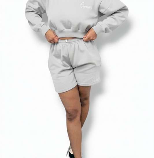 Silver Grey Lounge Shorts