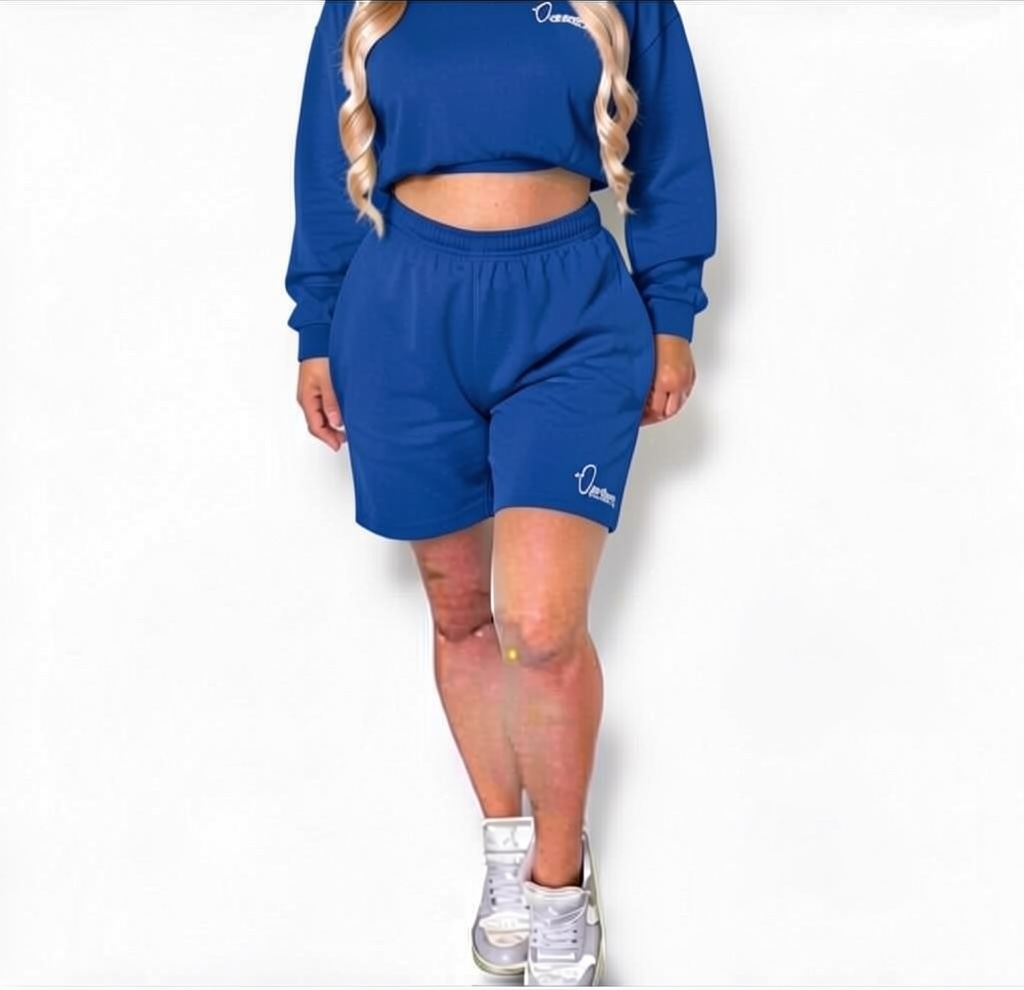 Royal Blue Lounge Shorts