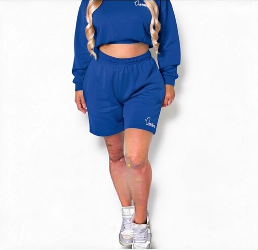 Royal Blue Lounge Shorts