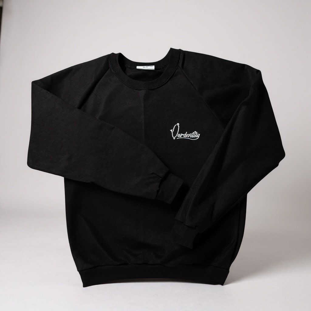 Black Crew Neck Jumper