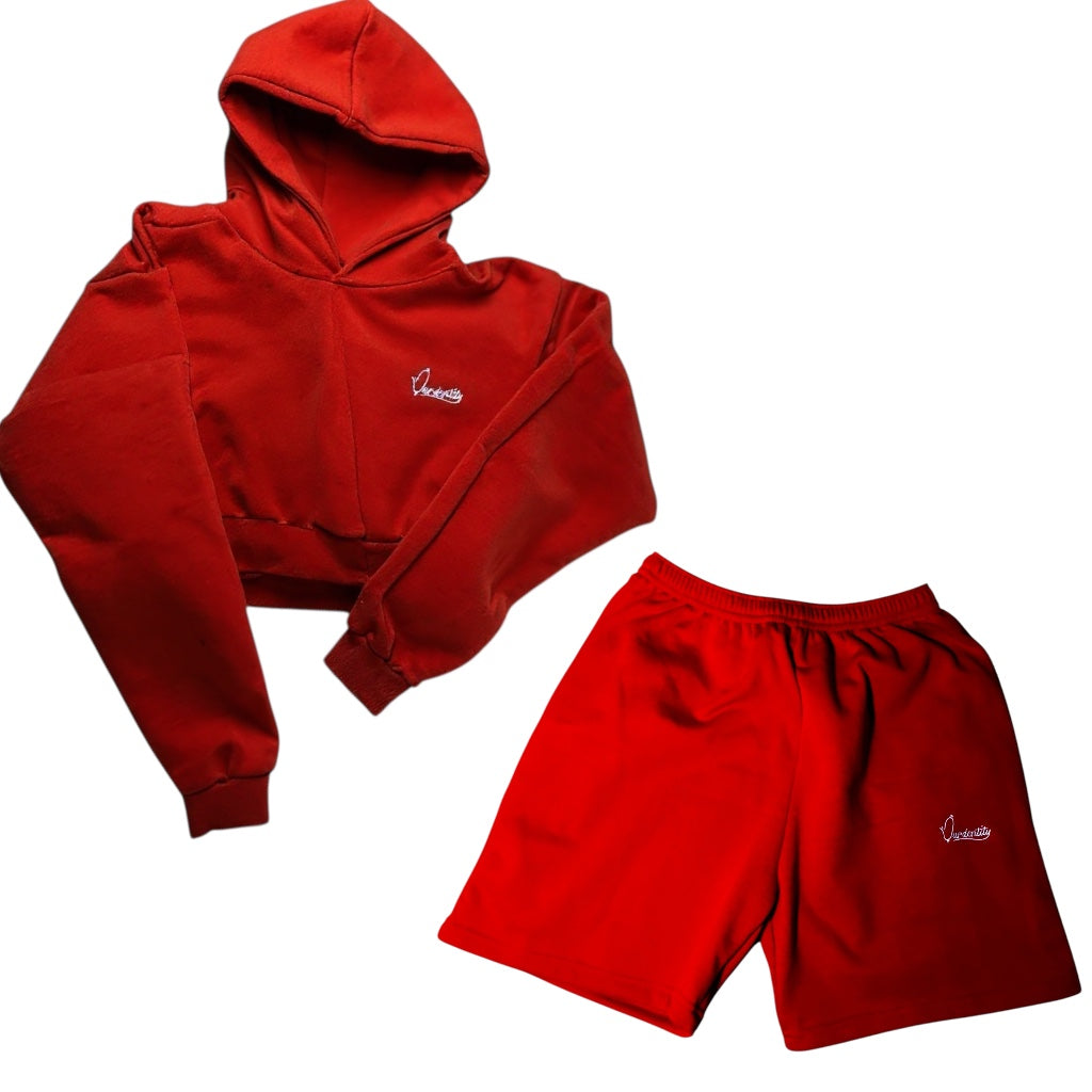 Red Loungewear Set