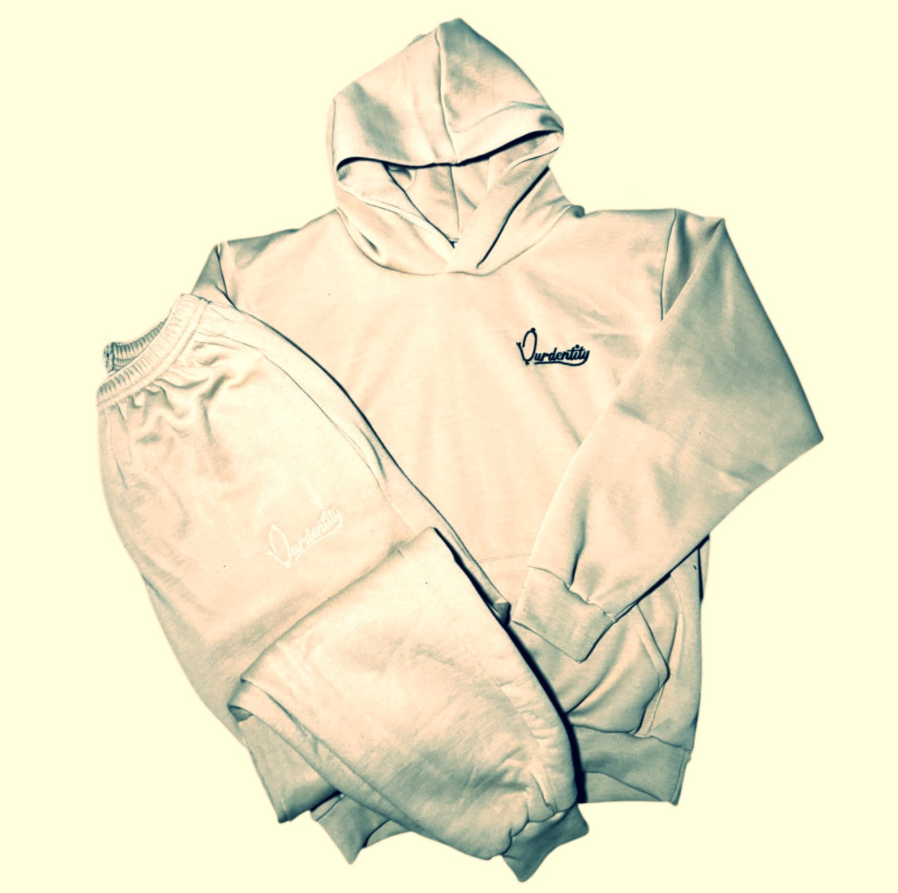 Caramel Overhead Cuff Bottom Tracksuit