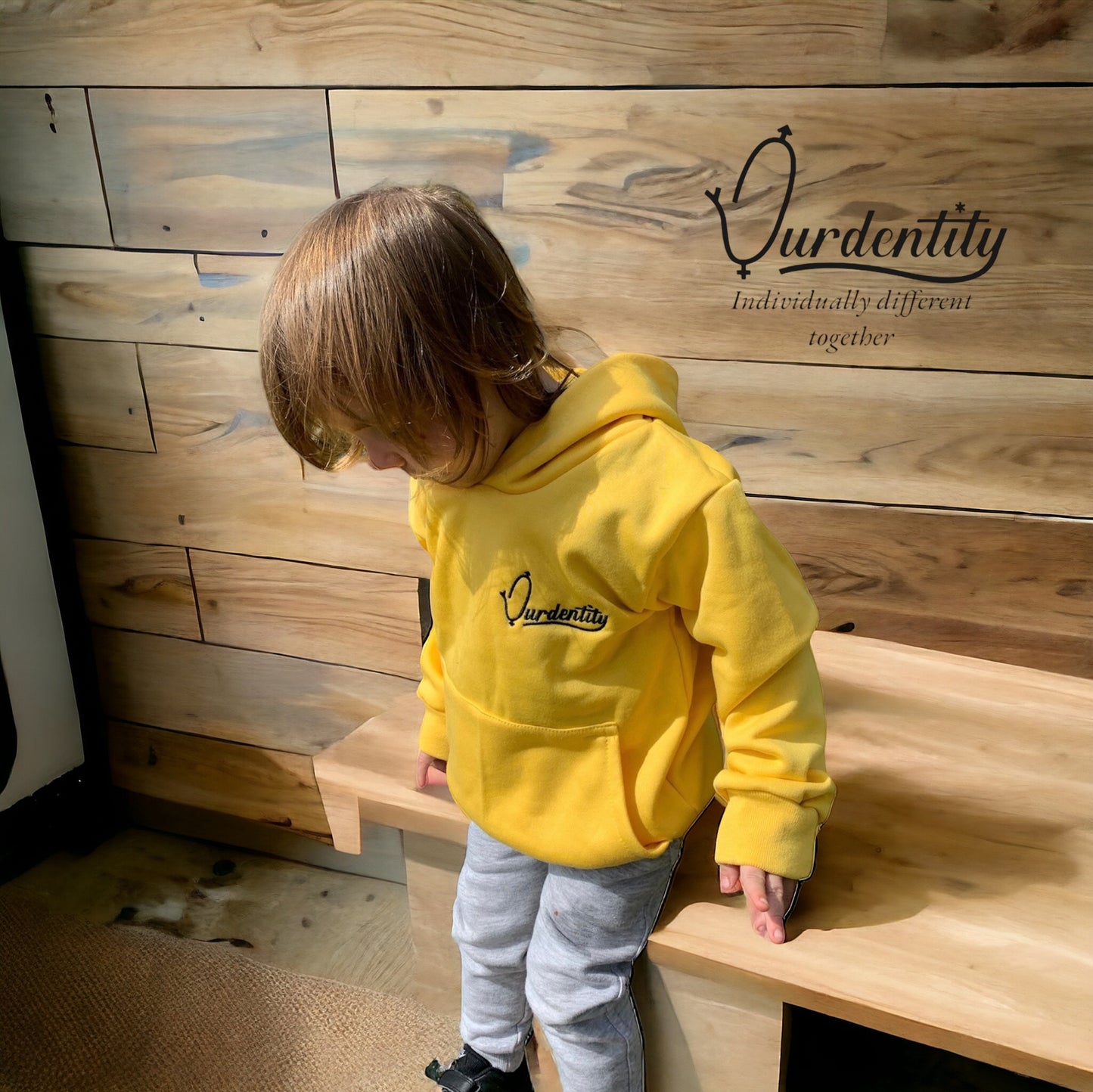 Kids yellow hoodie